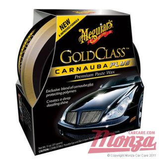 Meguiars Gold Class Carnauba Plus Paste Car Wax **COMPLETE KIT**