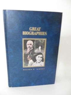   Great Biographies Lincoln Anne Frank Albert Swhweitzer JP Morgan