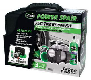   70004 Power Spair 48 pc Heavy Duty Flat Tire Inflation & Repair Kits