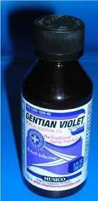 HUMCO Gentian Violet Anti Infective Topical Solution 2%  2 Oz  First 