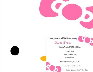 hello kitty baby shower in Holidays, Cards & Party Supply