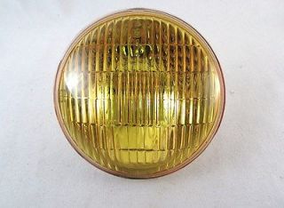 Vintage Wagner Auto Truck Yellow Driving Fog Lamp No. 4012A   6.2v 