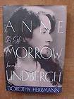 Anne Morrow Lindbergh biography book HB/DJ   Herrmann
