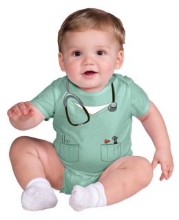 Doctor Suit Costume Baby Creeper Romper Snapsuit