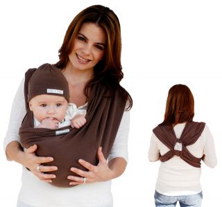 BABY KTAN DOUBLE SLING INFANT CARRIER Warm Cocoa NEW