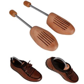 Wood Tree Shoe Stretcher Shoes Care Unisex Accessories Wooden 