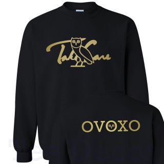  Care Ovoxo OVO Drake owl Sweater Crewneck Sweatshirt Front and Back 