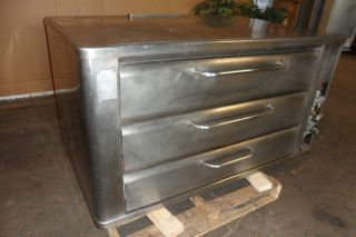 HEAVY DUTY COMMERCIAL GRADE DOUBLE STACK BLODGETT COUNTER TOP N GAS 