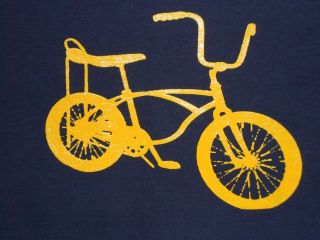 Vintage Banana Seat Bicycle T Shirt. Schwinn Awesomely Funny!