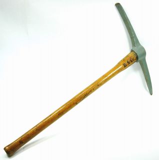 Vintage PICK AXE pic ax By COLLINS 23 W, 36 L 9lb Gloss WOOD HANDLE 