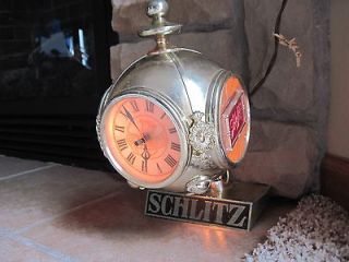 Vintage ~ Schlitz Lighted Cash Register Topper Beer Sign ~ Beer Sign