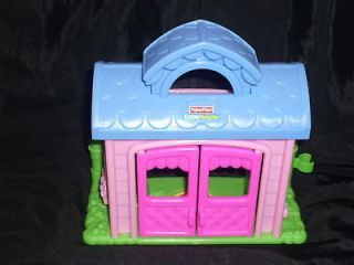 Fisher Price Little People Cottage Garden House New
