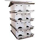   RESISTANT PURPLE MARTIN BIRD HOUSE COMES FULLY ASSEMBLED 16 ROOM