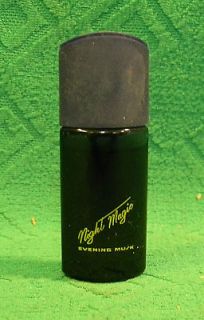 Night Magic Musk eau De Cologne .125 fl oz avon mini sample bottle 