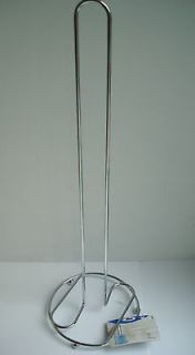 Paper Towels Vertical Holder. The Chrome Steel. Height 16.5 inches (42 