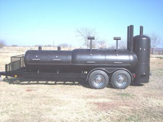 NEW BBQ pit Charcoal grill Smoker concession Trailer