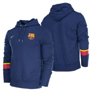 FC Barcelona Hooded Sweatshirt Hoody Authentic Nike 2012 ADULT Navy 