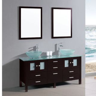 double bathroom vanity cabinets in Vanities