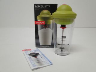 Bodum Latte Battery Operated Milk Frother and Light Mixer with Plastic 