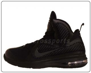 Final Sale ! Nike Lebron 9 IX Blackout James Air Max Basketball Shoes 
