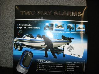 Two Way Alarms bass boat alarm Ranger Skeeter Triton Bass Cat Stratos 