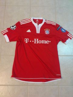 Thomas Muller FC Bayern Munich Germany Match Worn Shirt Jersey Adidas 