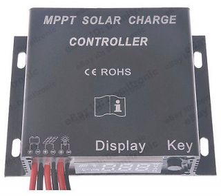 10A MPPT Solar Battery Charger 130W Charge Controller 12V 24V 