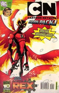 BEN 10 Ultimate Alien GENERATOR REX Comic # 55 Sold Out