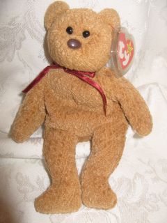 Ty Beanie Baby COLLECTIBLE QUALITY 1996 CURLY TEXTURED BEAR