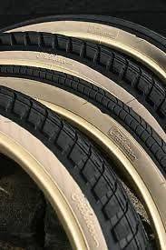 Pair FitBikeCo FAF BMX tires 20 X 2.25 & .210 BMX Tire Tan Wall