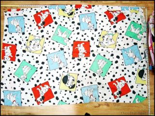   Disney 101 Dalmatians Dogs Cartoon Characters Kids Print Bedsheet