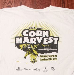New Belgium Beer Brewery Fort Collins 9th Corn Harvest White T Shirt 