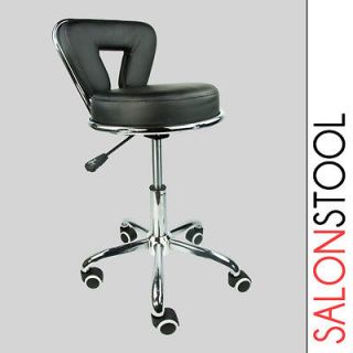   with Back Clinic Doctor Dentist Spa Equipment Chair Black PU Leather