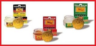   White, Extra Red, Ultra Tiger Balm Muscular Aches, Mosquito Bites 18g