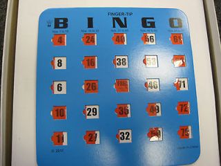 slider bingo cards in Bingo