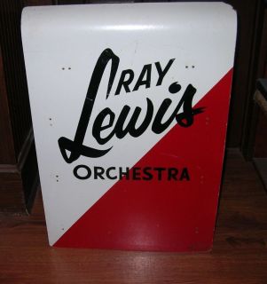 Vintage Big Band Stand Orchestra Music Stand Ray Lewis Stolzenberg 