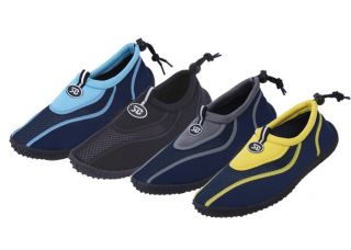 New Mens Slip On Water Pool Beach Shoes Aqua Socks 4 Colors Sizes 7 