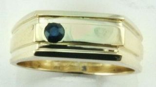 mens sapphire ring in Sapphire