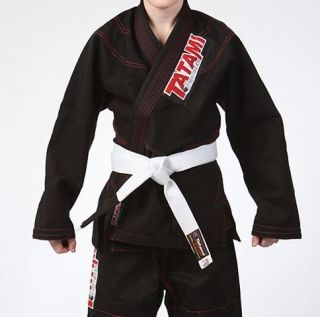 Tatami Kids Jiu Jitsu BJJ Estilo Premier Gi   Black suit