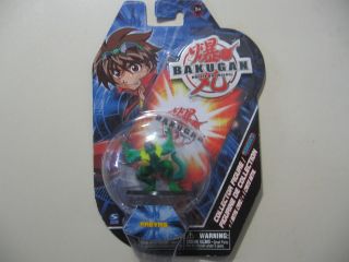 Bakugan Battle Brawlers Preyas 2 green figure + 1 metal card Brand 