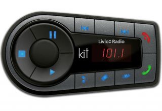 Livio Bluetooth Internet Radio Car Kit w/ Bluetooth,FM,A​M,Internet 