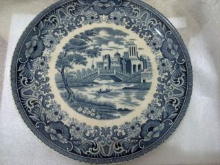 Chinese Or Japanese Porcelain Blue And White Plate