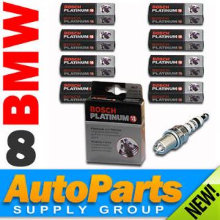   Plugs OEM Bosch Platinum+4 Factory Spec Set V8 5,6,7,M,X,Z Series