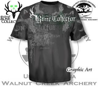 Bone Collector Wing Skull Jumbo Print T Shirt 600 1004