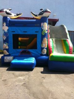 Inflatable Fun Ocean Under the Sea Combo 3in1 Commercial Grade Slide 