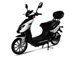 Black X Treme XB 610 Electric Scooter Bicycle Moped 600 Watts & 20 AMP 