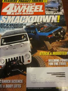 petersen s 4 wheel off road magazine magazine in Magazine Back Issues 