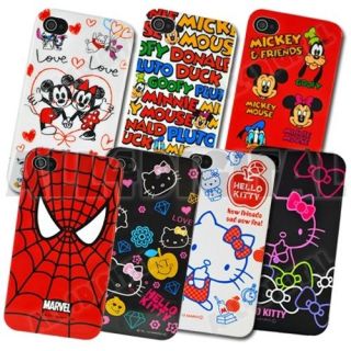 Anime / Cartoon Snap on Plastic Jacket Case Cover for iPhone 4S /4