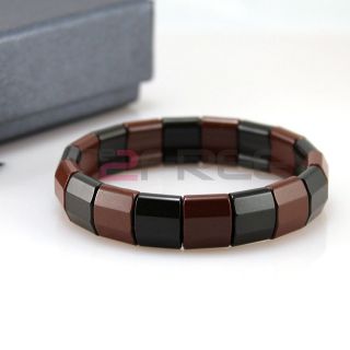 New Power Ionic Health Ion Tourmaline Beads Stretch Bracelet Wristband 
