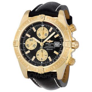 Breitling Chronomat Evolution Automatic Chronograph Gold Mens Watch 